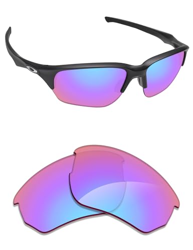 Verres de rechange Oakley Flak Beta Tracer Rose non-polarized lentilles rechange taille unique