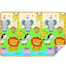 Tapete Atividades Infantil Bolsa 180x120 Colorido Emborrachado e Térmico com bolsa para transporte c