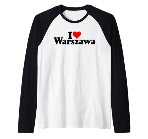 Photo de I Love Heart Warszawa VARSOVIE Pologne Polska Manche Raglan