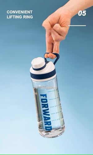 Image of THE VENTI SHOTAY COOL Unbreakable Water Bottle with Sipper BPA Free Tritian, Leak-Proof Water Bottle Ideal for Office, Sports, School, Gym (750ML-Purple)