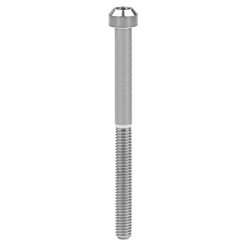 Image of Titanium Torx Square Head M6 x 10 15 20 25 30 35 40 45 50 60 65 70 80mm Screw Pack of 5 (Normal Titanium, M6x80mm)