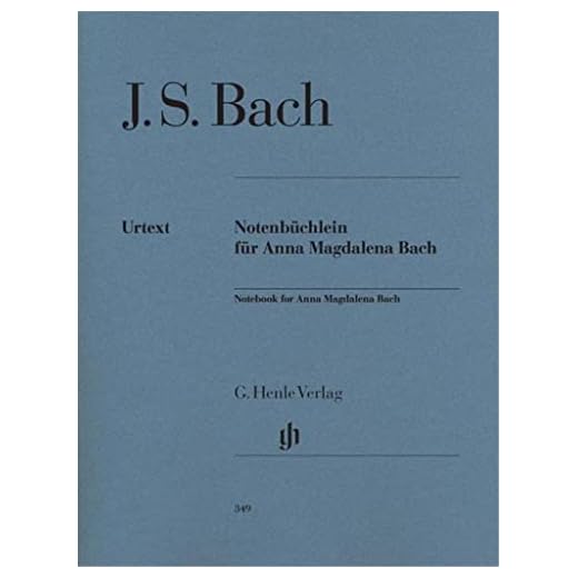 BACH - Album para Ana Magdalena para Piano (Urtext)