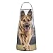 Biegnący owczarek niemiecki nadruk pies szefów kuchni fartuchy kuchenne dla kobiet, fartuch na szyję z kieszenią, fartuchy kuchenne do gotowania pieczenia ogrodnictwa, unisex
