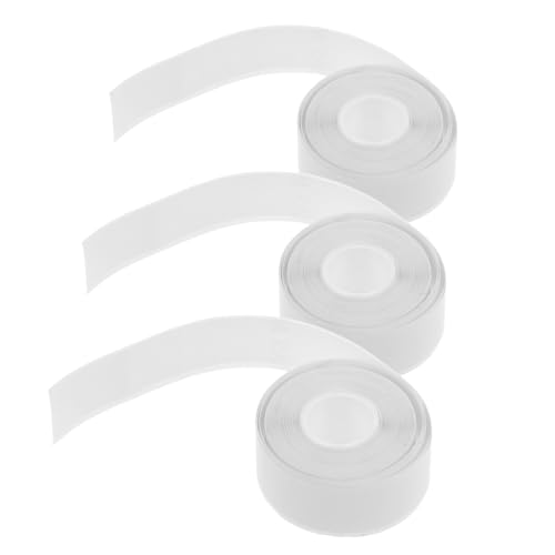 Angoily 3 Rolls Roll Thermal Paper for Printers Oil Resistant Sticky Thermal Labels for for Logistics and Warehousing