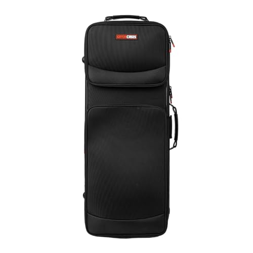 Gator Cases Adagio Pro Series Lightweight Case with Contour Molded Foam Interior for Tenor Sax and Hideaway Backpack Straps, (GL-TENORSAX-PRO)
