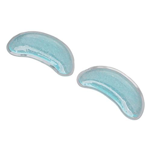 Reusable Ice Gel Eye Pad, Cooling Hot Cold Compress Eye Pack, Anti Fatigue, Prevention of Dark Circles, with Ergonomic Design, for Office Workers Students