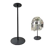 TYTAMMON Heavy Duty Metal Helmet Stand Hat Display Rack Cap Wig Holder Helmet Display Stand (1 piece)