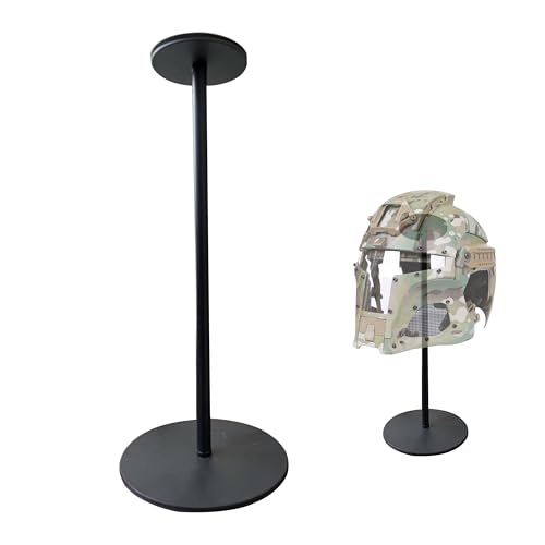 TYTAMMON Heavy Duty Metal Helmet Stand Hat Display Rack Cap Wig Holder Helmet Display Stand (1 piece)