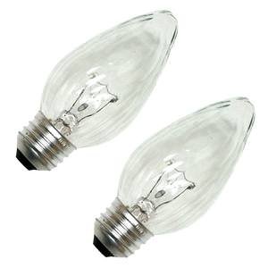 2Pk 40W F15 Clr Bulb #TOP8