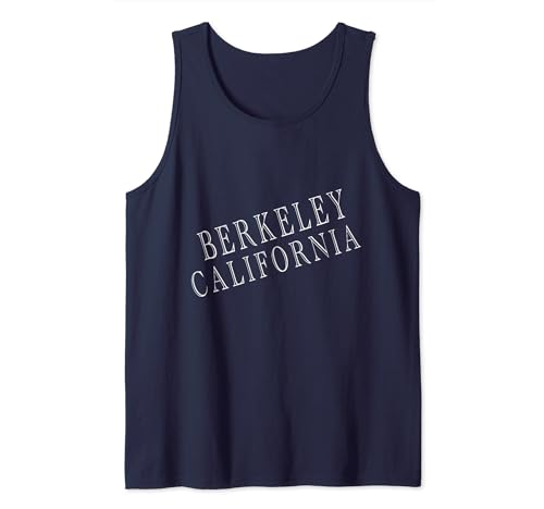 Berkeley California Open Letter Tank Top