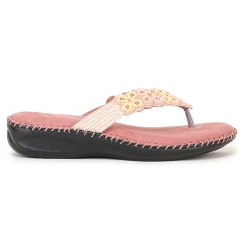 Image of TRASE Ortho Slippers For Women | Slippers For Woman | Lightweight, Comfortable And Stylish Women Slippers | Flats | Soft Women Footwear | Trendy Ladies Chappal | Orthopedic Slippers