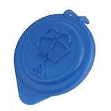 for E46 E90 E88 E60 X3 X5 Car Windshield Washer Bottle Cap Wiper Washer Fluid Reservoir for Tank Bottle Cap Cover 61667264145(Blue)