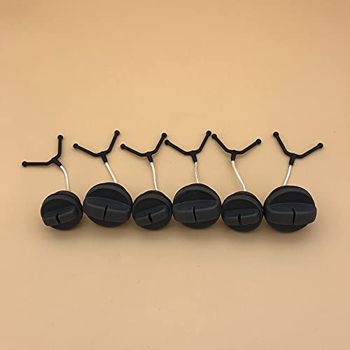 Kit de bouchon d'essence et d'huile compatible avec Husqvarna 61 66 136 137 141 142 262 254 257 262 262 268 272 266