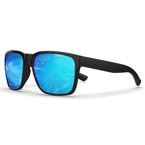 Image of MAXJULI XL Z87 Sunglasses for Big Wide Heads Men TR90 Ultralight UV400 Protection Sun Glasses Z8244