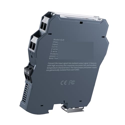 Aislador de señal analógica multi-voltaje 1 entrada 4 salidas con protección galvánica DC24V 2