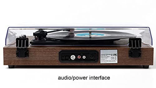 Tourne-Disque Portable Vintage avec entrée/Sortie Bluetooth et Haut-parleurs intégrés Stylet Rubis Durable Tourne-Disque phonographe Vintage à 3 Vitesses avec c - Les Beatles, Paul McCartney, John Lennon, RIngo Starr, George Harrison Tourne-Disque Portable Vintage avec entrée/Sortie Bluetooth et Haut-parleurs intégrés Stylet Rubis Durable Tourne-Disque phonographe Vintage à 3 Vitesses avec c – Image 7