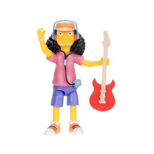 Les Simpsons Collection - Figurine Articulée Otto - Accessoire Guitare Électrique Inclus - Taille 12,7 cm - Idéal pour Collectionneurs - Cadeau Parfait pour...