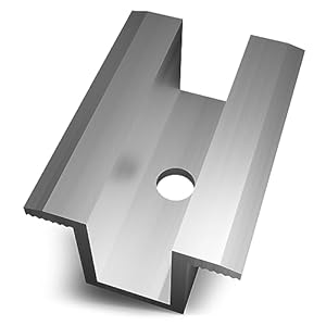 JANANO Mittelklemme [10 Stück] für Solarmodule