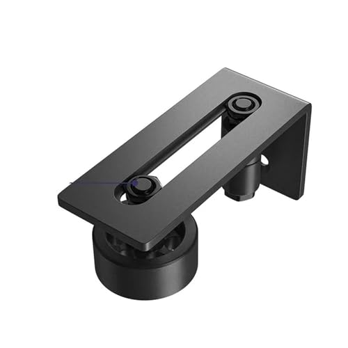 Rouleau inférieur réglable et rails de guidage pour porte coulissante 8 en 1 affleurant