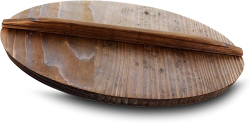 Wok de Hierro Fundido 14 Pulgadas con Tapa miniatura 7