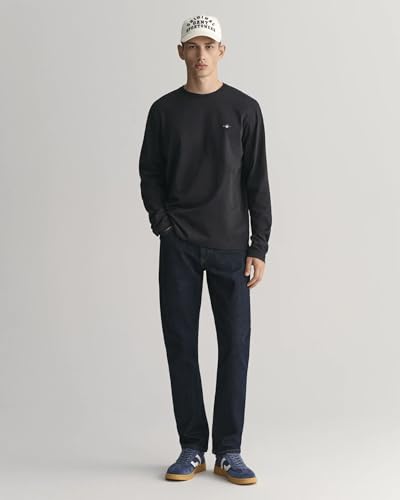 Gant Para Hombre. 1000260 Jeans Slim Fit Marino (30/34), Casual, AlgodóN, Denim, Sostenible - 2