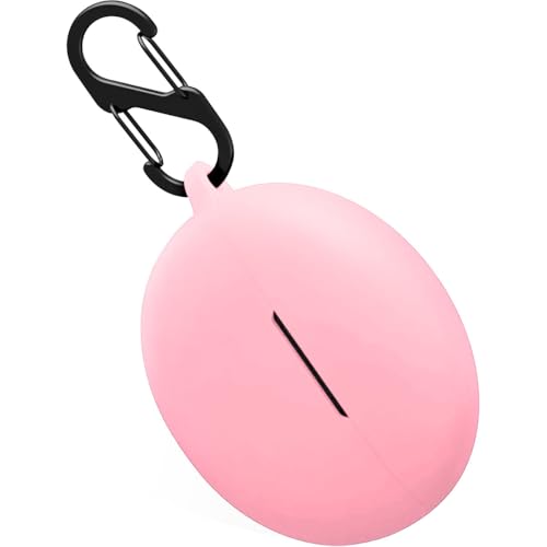 Image of Hamper Silicone Case Cover Compatible for OnePlus Nord Buds 3 | 3 Pro (Pink)