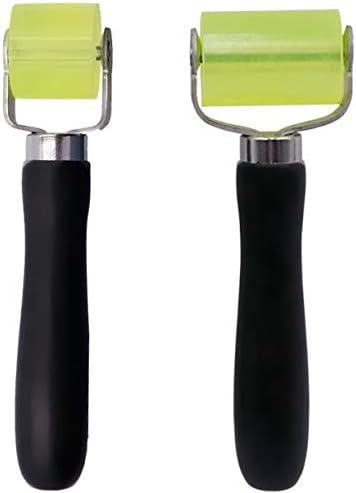 Amazon Lolay ゴムローラー 圧着 消音塗布ローラ 壁紙貼り テープ貼り 用 消音塗布ローラ シリコンローラー インストール 内装 滑り止め シームローラー 塗装用具 2点セット 壁紙用ローラー