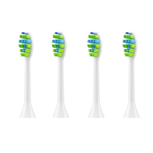 Image of 7AM2M AM100 /AM101 /AM105C /AM111 Electric Toothbrush Brush Heads x 4, White