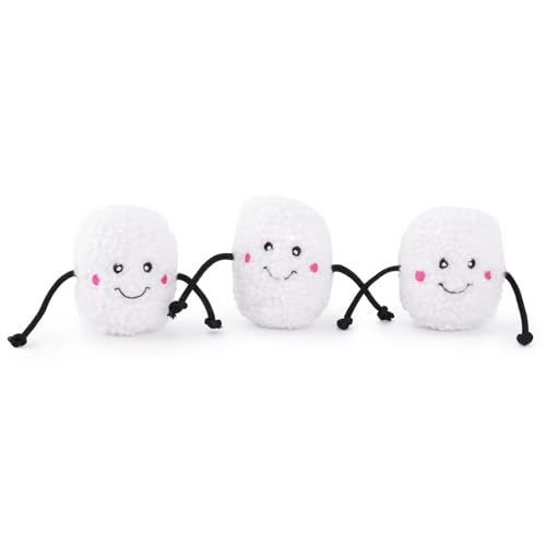 ZippyPaws Miniz – Marshmallows (3er-Pack)