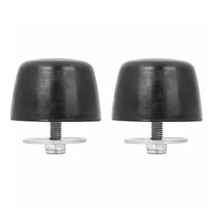 Divuukyi 2x Gummi-Stoßdämpferkissen KJ71051BK