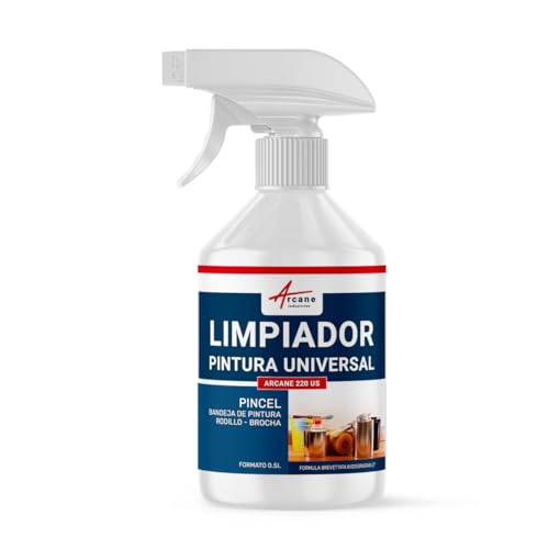 Limpiador de Pinceles para Pintura y Lasure - 0.5 L - ARCANE INDUSTRIES