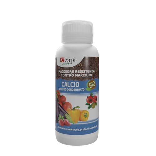 Zapi Garden | Calcio Liquido Concentrato BIO, Concime, Maggiore Resistenza contro Marciumi, 1 Kg