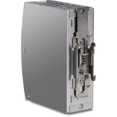 Image of TRENDnet 150W, 52V DC, 2.89A AC to DC DIN-Rail Power Supply, TI-S15052, Industrial Power Supply with Built-in Power Factor Controller Function, Silver