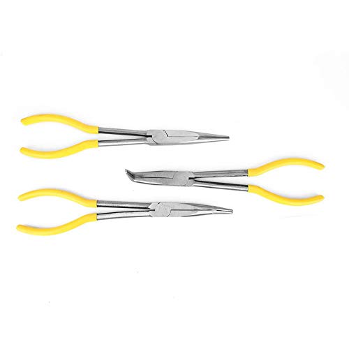 Pinces à bec long pour électriciens de pointe droite - 8