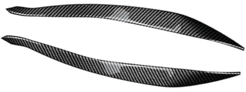 Sourcils de phare BMW F10 finition Black D, paupières de phare haut de gamme