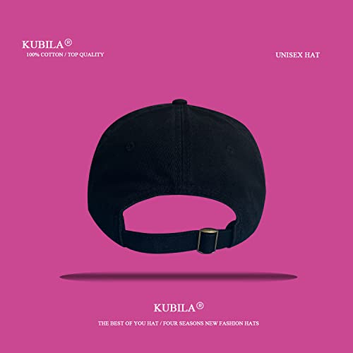 Kubila Flamingo Hats For Men Washed Black,Soft And Durable Animal Bird Embroidered Baseball Cap For Boy Girls With Adjustable Snapback #TOP4