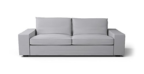 Comfort Works Custom Made SLIPCOVERS for Kivik Sofa Bed Light Grey