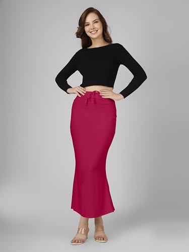 Image of Nexsus Stretchable Saree Shapewear | Petticoat for Women | Cotton Blended | Skirts for Women | Shape Wear Dress for Saree | Available in 80+ Colors and Plus Sizes