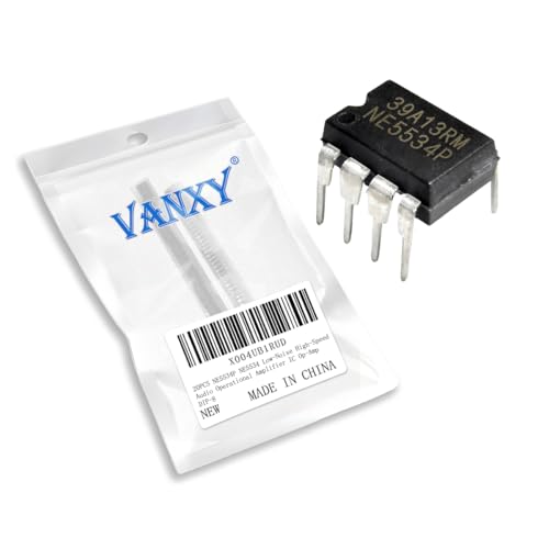 20PCS NE5534P Low-Noise Audio Op-Amp IC DIP-8