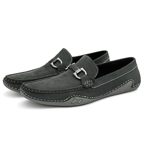 Dress Shoes for Men Luxury Leather Men's Loafers Casual Slip-On Driving Shoes Soft Sole Comfort2