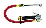 Dynamic Power Dual Foot Chuck Inflator with 12“ Rubber Hose, 1/4" Female NPT. D-TG-6