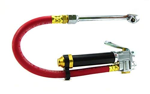 Dynamic Power Dual Foot Chuck Inflator With 12“ Rubber Hose, 1/4" Female Npt. D-Tg-6 #TOP11