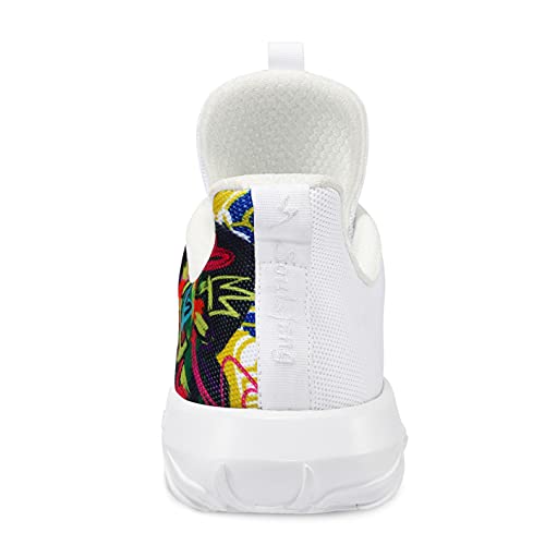 soulsfeng Mens Tennis Shoes Breathable Lightweight Fashion Workout Sneakers Non Slip Walking Sports Athletic Running Shoe for Men Size 5.5 - Image 6