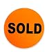 1000 PCS - Sold Stickers (1.5