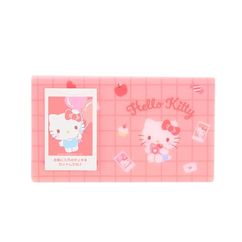 サンリオ(SANRIO) チェキ用ポケットアルバム（エンジョイアイドル） ハローキティ PP 収納可能サイズ:約8.6×5.4cm 60ポケット 収納 コレクション 整理保管 493546