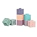 Blocs de Puzzle, Blocs de Caoutchouc Souple en Silicone pour la sécurité des Enfants et des bébés