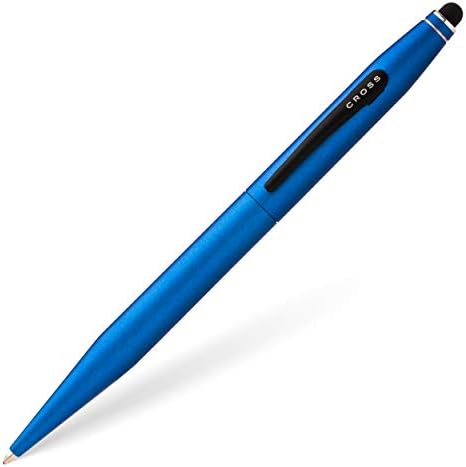 CROSS Tech2 Chrome Ballpoint Pen with Stylus incl. Premium Gift Box  Refillable Medium Ballpen