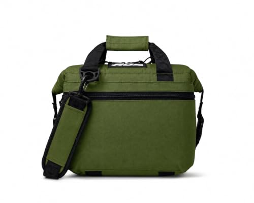 AO Coolers Expedition Canvas Lunch Cooler, Hunter Green, 9-Can