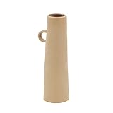 Matériau de qualité : Fabriqué en céramique teintée, ce vase assure une durabilité et une finition soignée, parfait pour une utilisation quotidienne ou occasionnelle