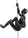Artisanat Unique Statue Escalade Homme Résine Fer Fil Wall Suspendre Décoration Sculpture Figurines Creative Retro Présent Statue Décoration Figurine (Color : Type B Deep Color)